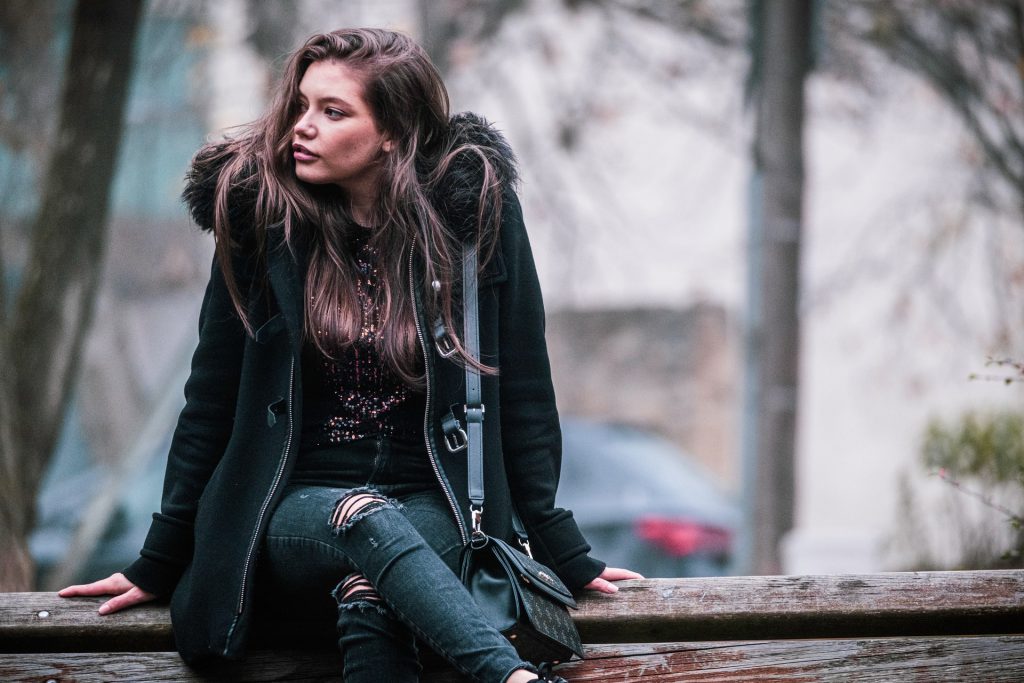 stylizacje z kurtką damską